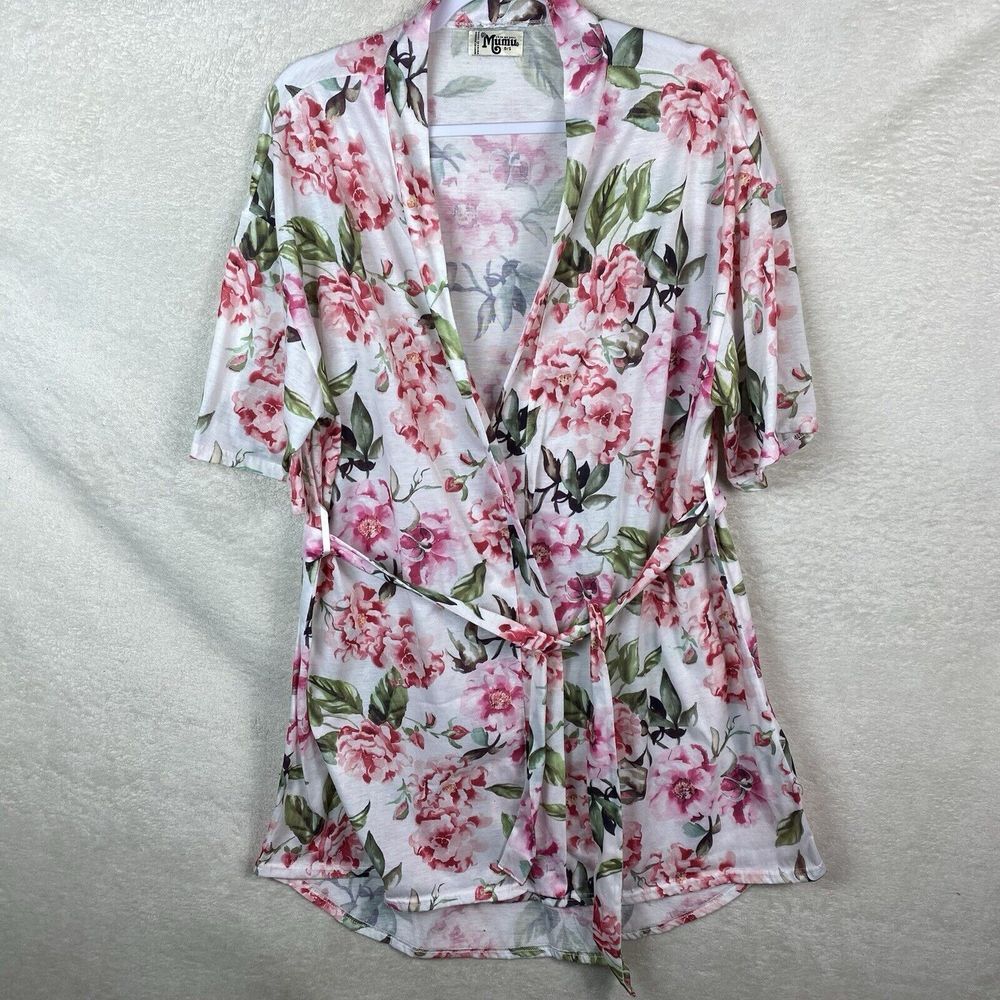 Show Me Your MuMu - Brie Floral Robe - One Size - Garden of Bloom 2024‎